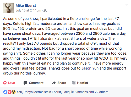 Jason Yun's 47-Day Challenge Keto 