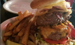Hilliard, OH trainer eats thurman burger