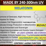 melatonin hormone of darkness made in UVA sunlight jason yun jack kruse