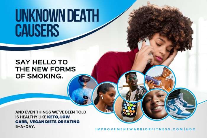 Unknown death causers podcast series Improvement Warrior Podcast Jason Yun