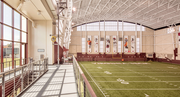 indoor sports training facility artificial turf dangers PFAS
