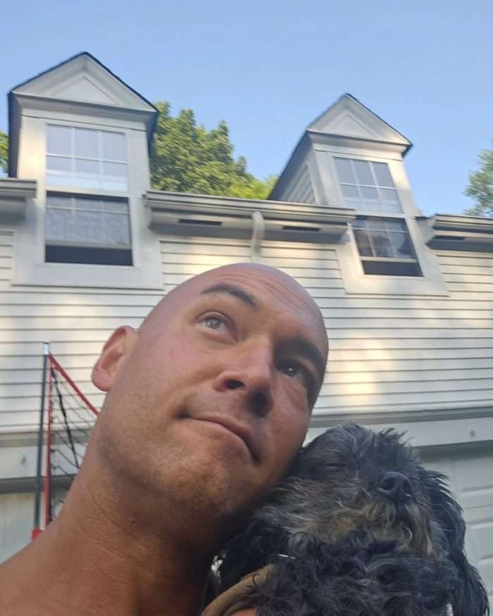 jason yun and his shihpoo new albany, ohio